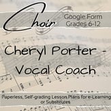 Vocal Coach - Cheryl Porter Digital File Digital Resources cover